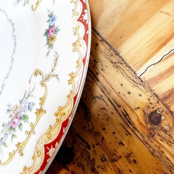 Noritake Set of 2 Larger Plates Porcelain China / Japan Set of 2 - Picture 5 of 8